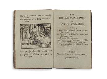 (CHILDRENS LITERATURE.) Group of Three 18th century English childrens books.